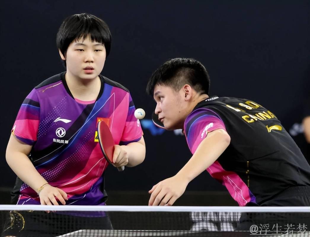林诗栋蒯曼3-1力克沙奇塔莱 WTT总决赛小组赛收获2胜1负
